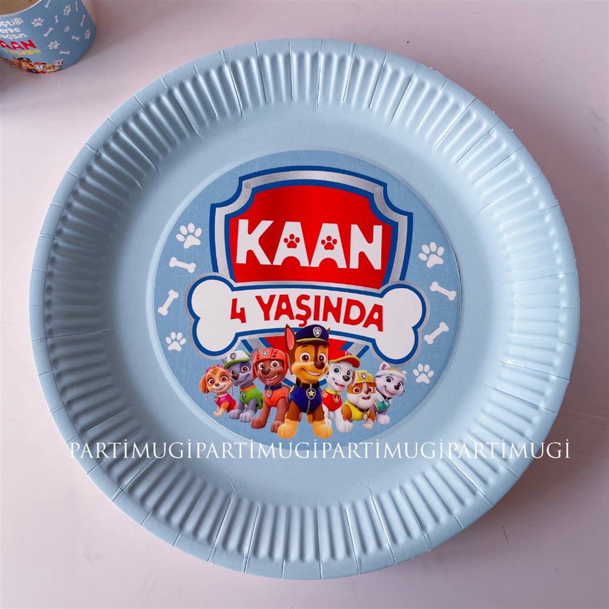 Paw Patrol Temalı Tabak