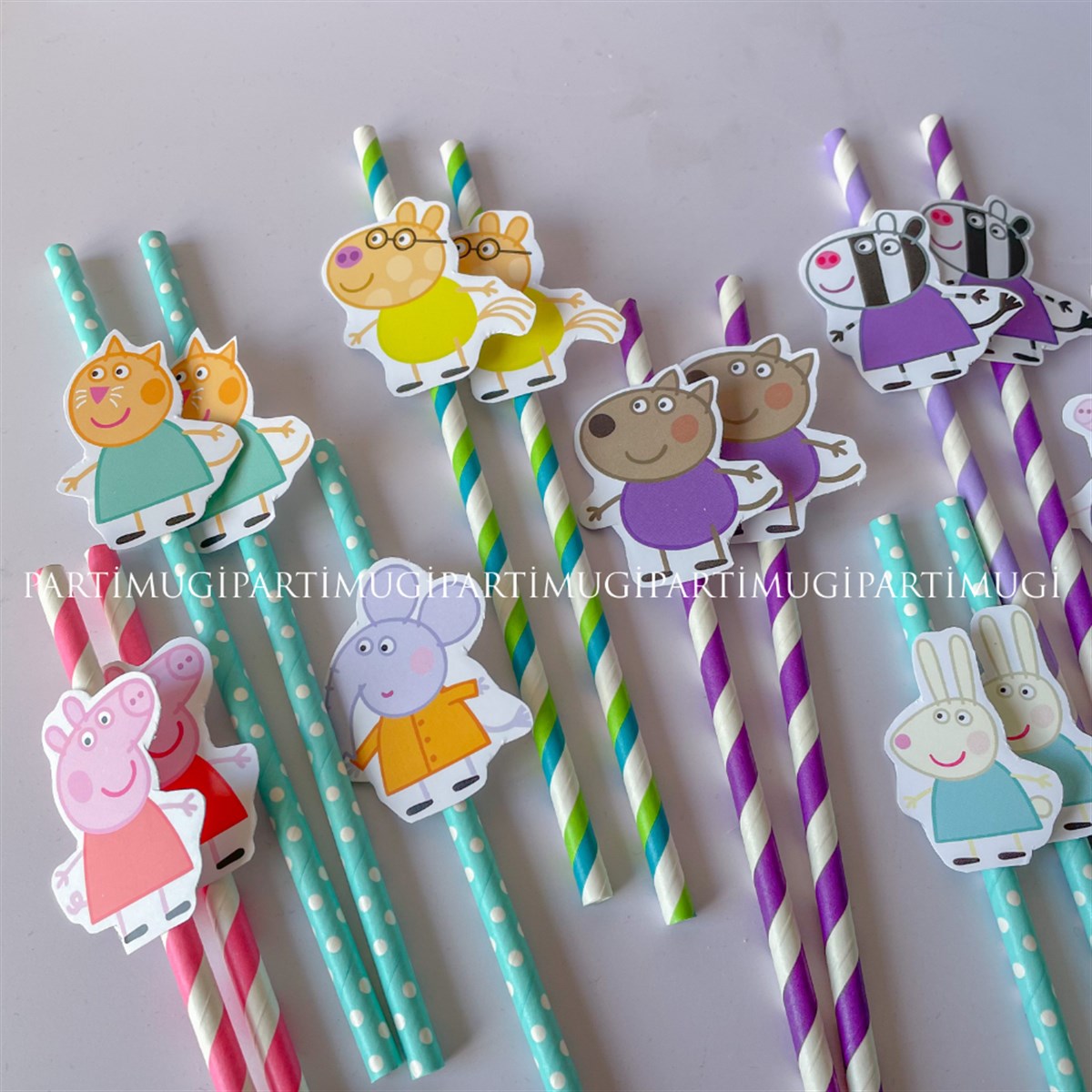 Peppa Pig Temalı Pipet