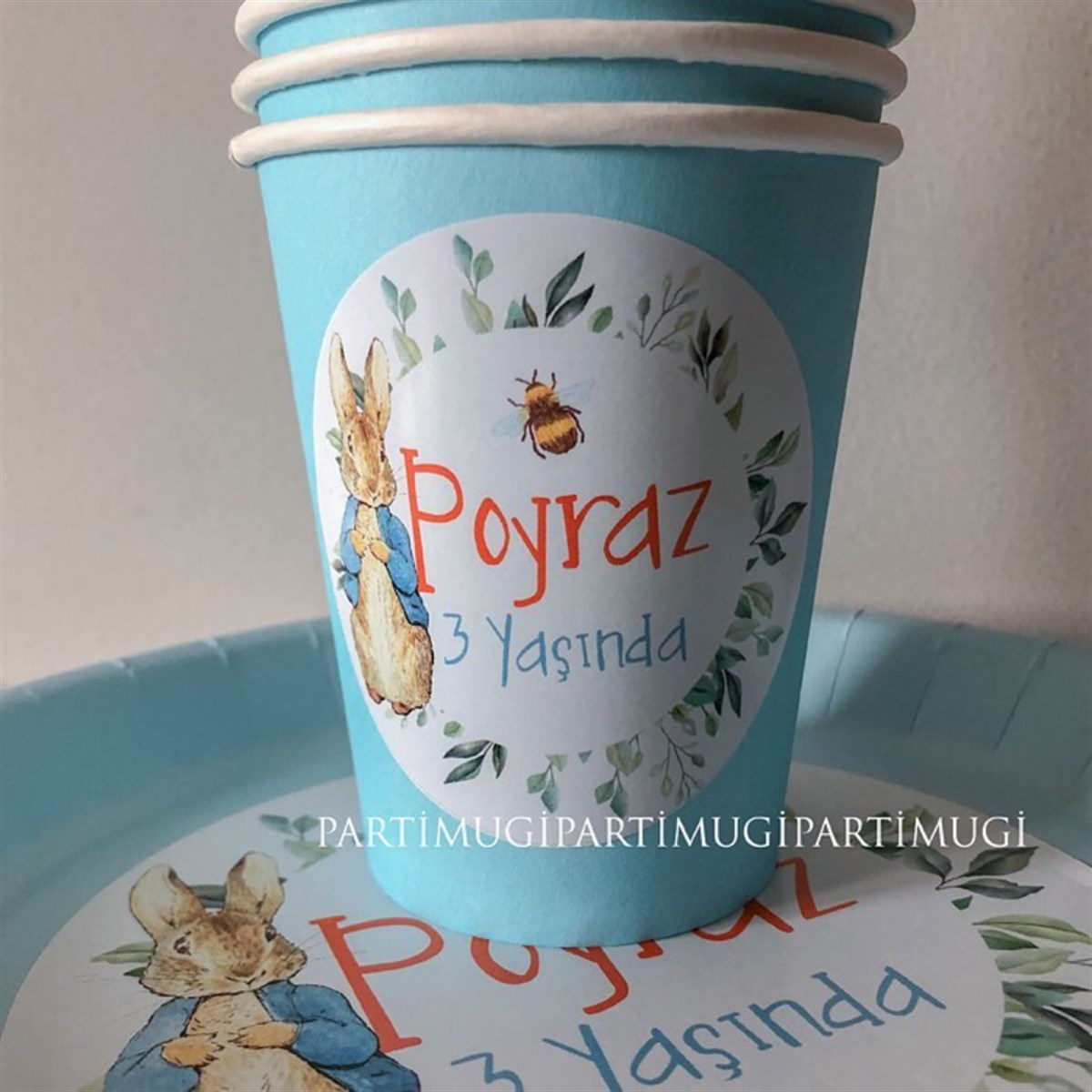 Peter Rabbit Temalı Bardak