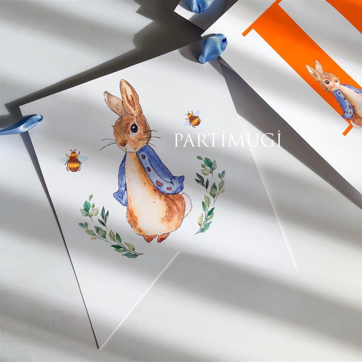 Peter Rabbit Temalı Harf Banner