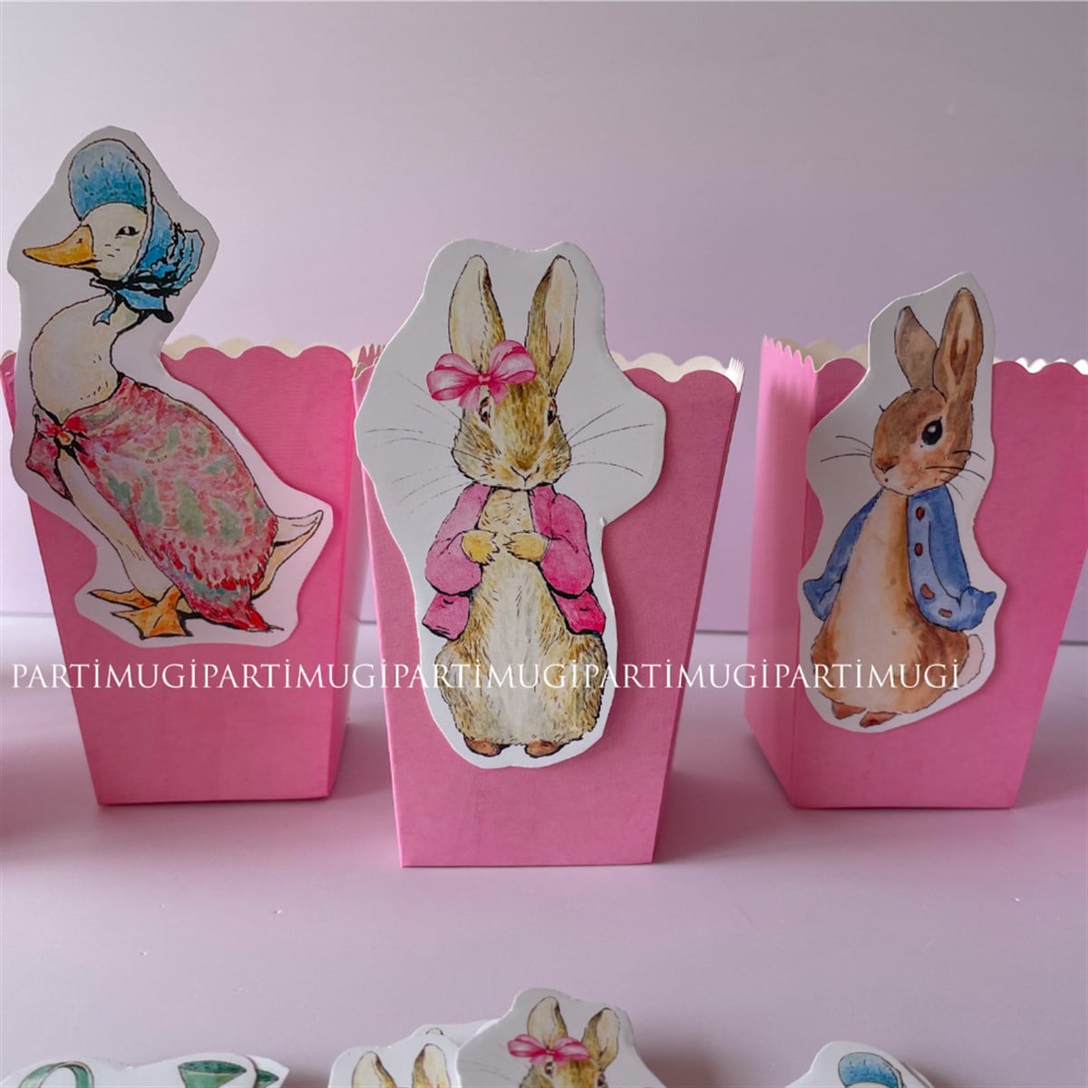 Peter Rabbit Temalı Popcorn Kutusu