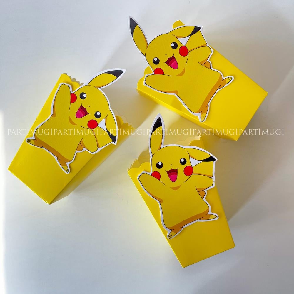 Pokemon Temalı Popcorn Kutusu
