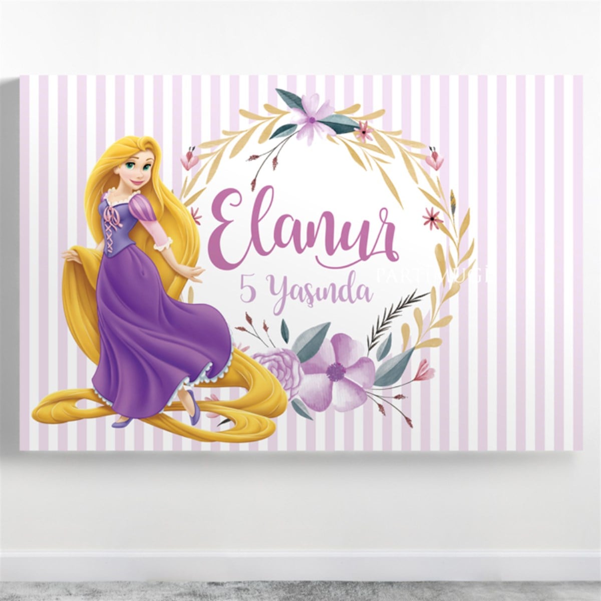 Rapunzel Temalı Afiş Branda