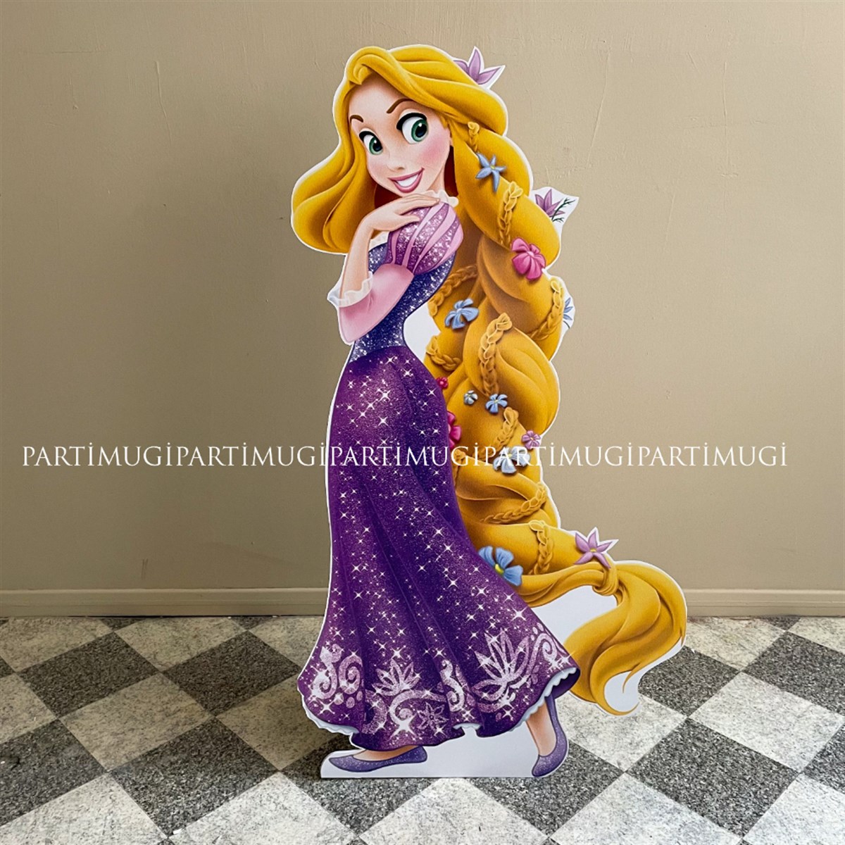 Rapunzel Temalı Ayaklı Maket