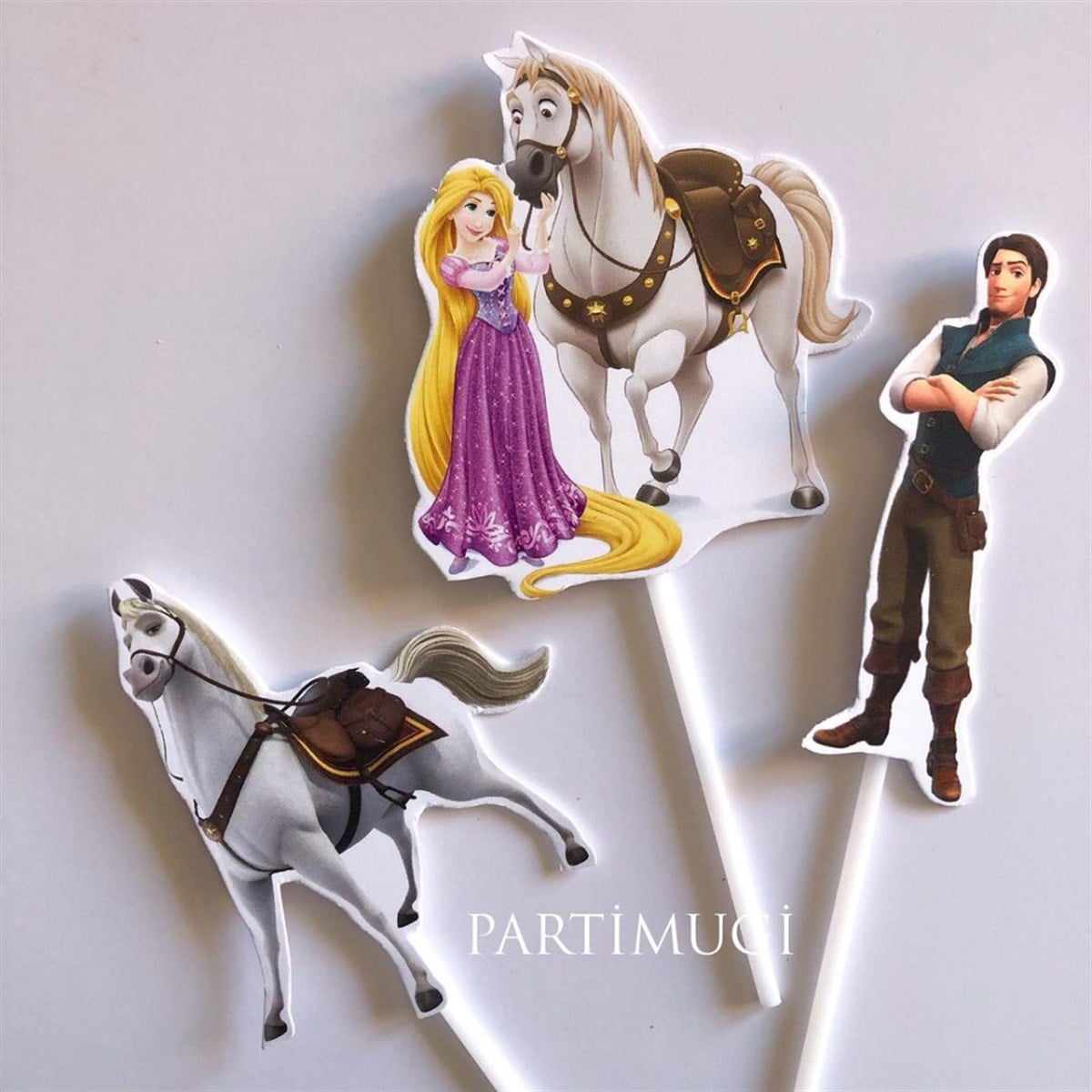 Rapunzel Temalı İkramlık Süs