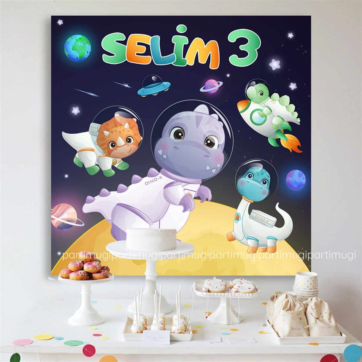 Sevimli Uzaylılar Temalı Afiş Branda