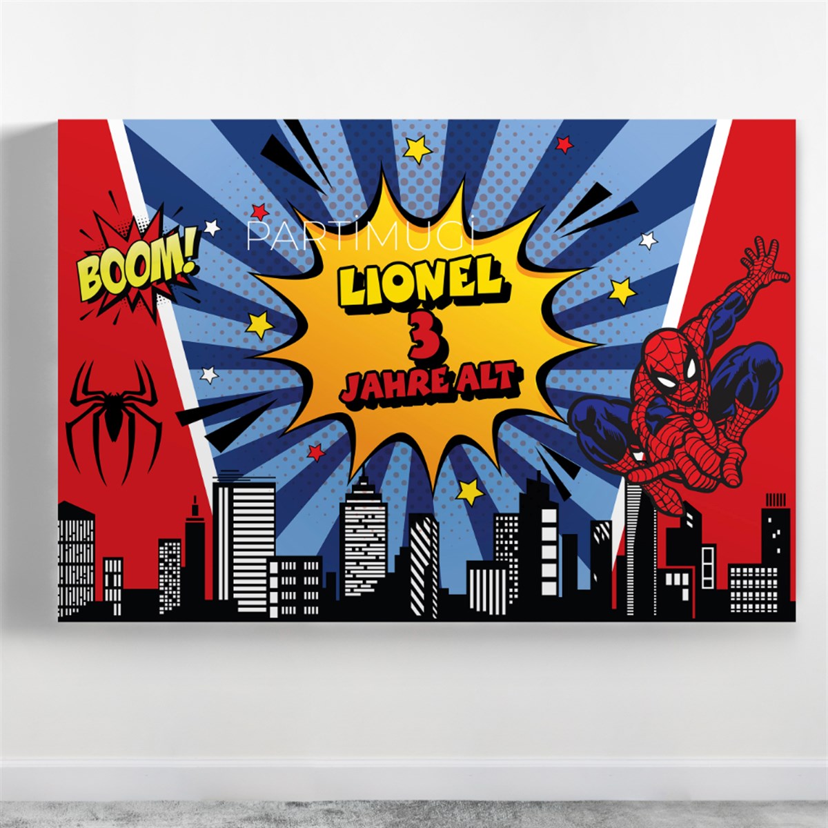 Spiderman Temalı Afiş Branda