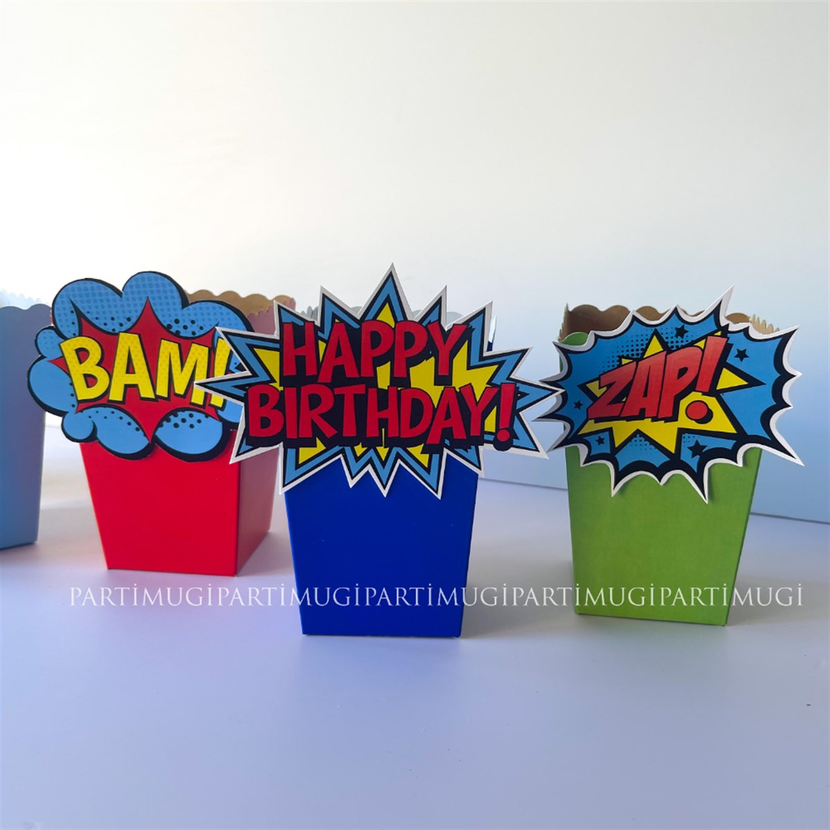 Spiderman Temalı Popcorn Kutusu