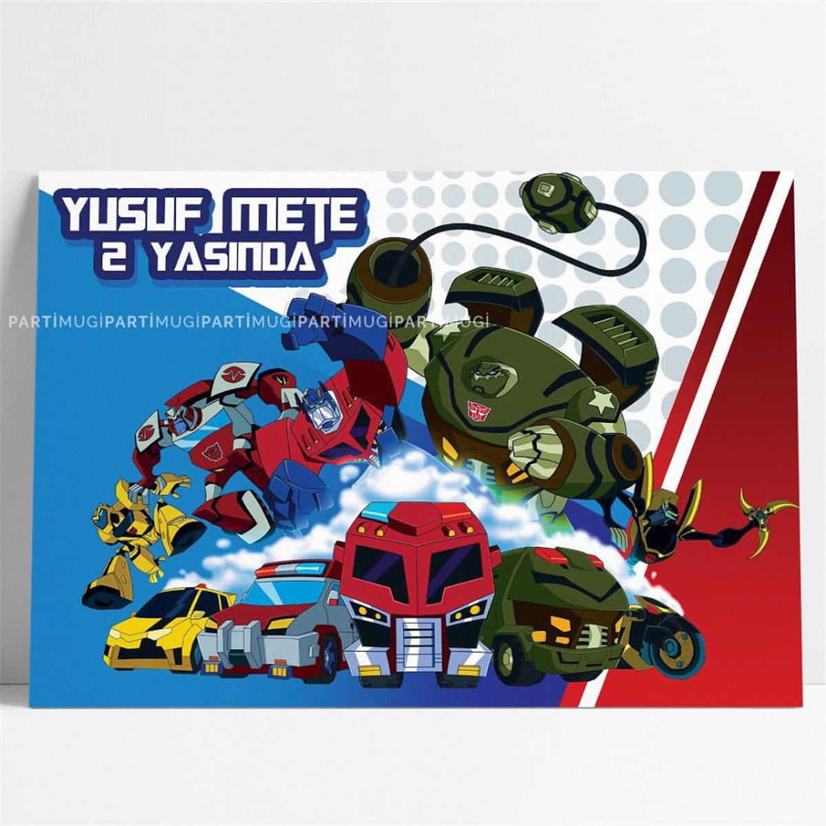 Transformers Megatron Temalı Afiş Branda