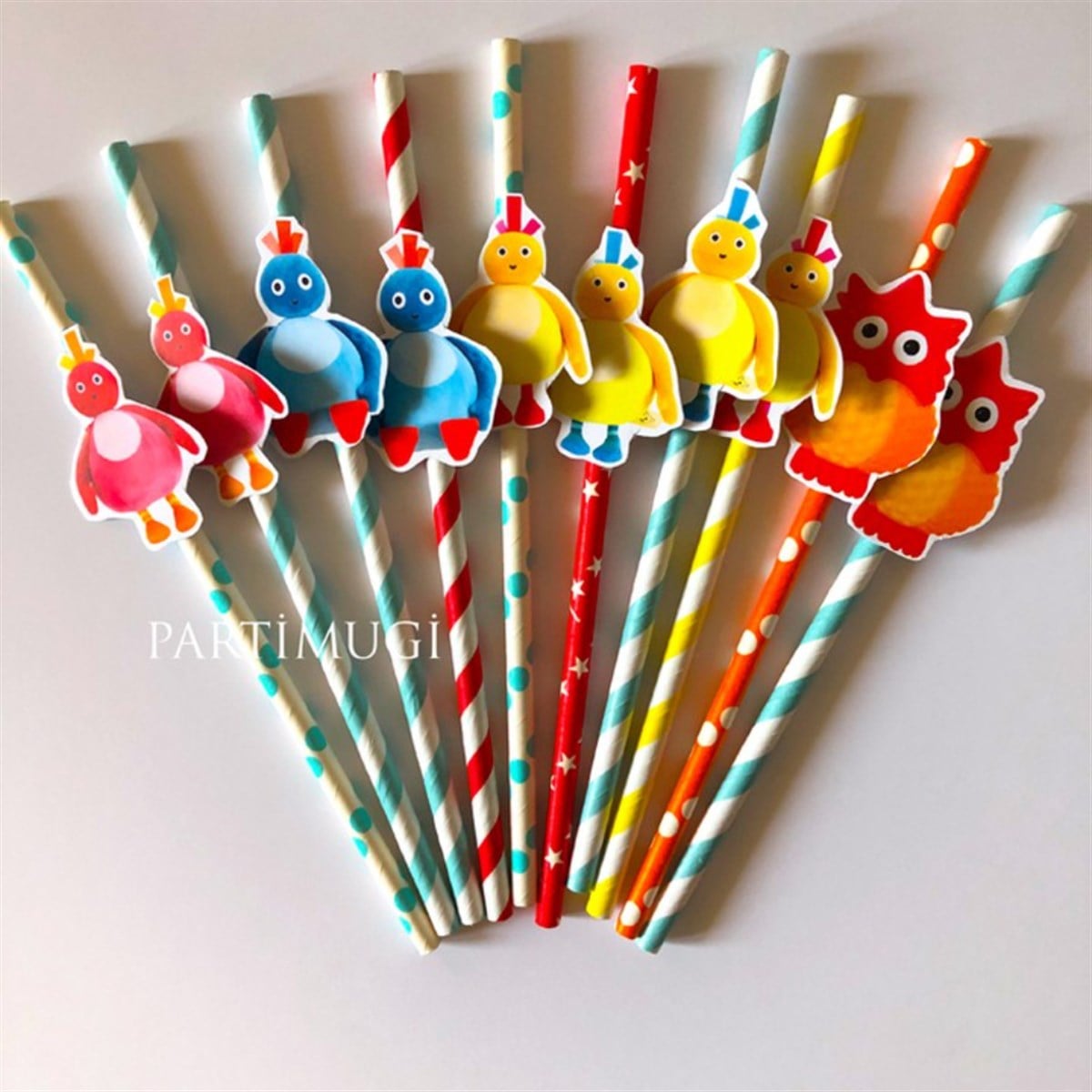 Twirlywoos Temalı Pipet