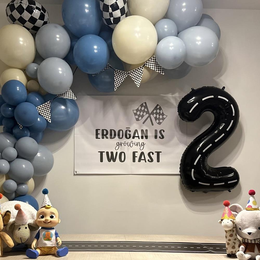 Two Fast Temalı Renkli Afiş Branda