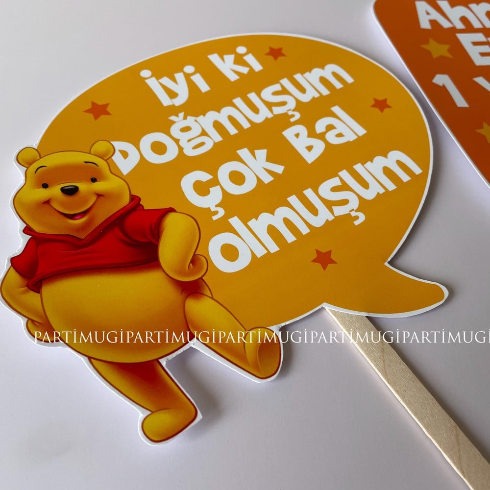 Winnie the Pooh Temalı Konuşma Balonu