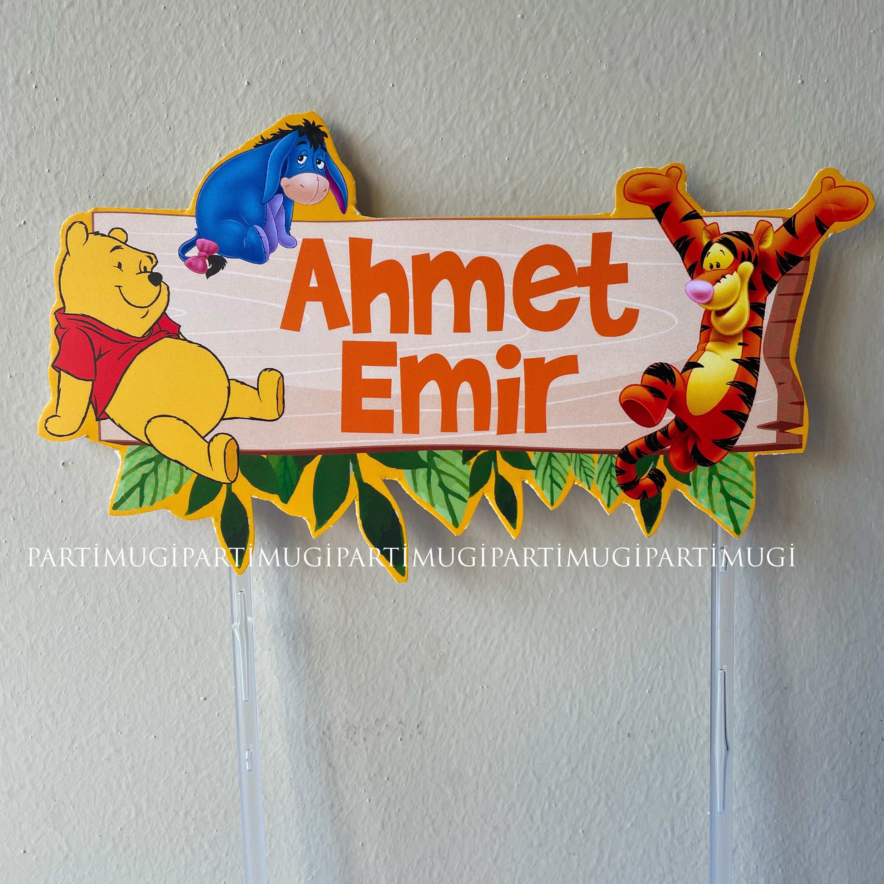 Winnie the Pooh Temalı Pasta Süsü