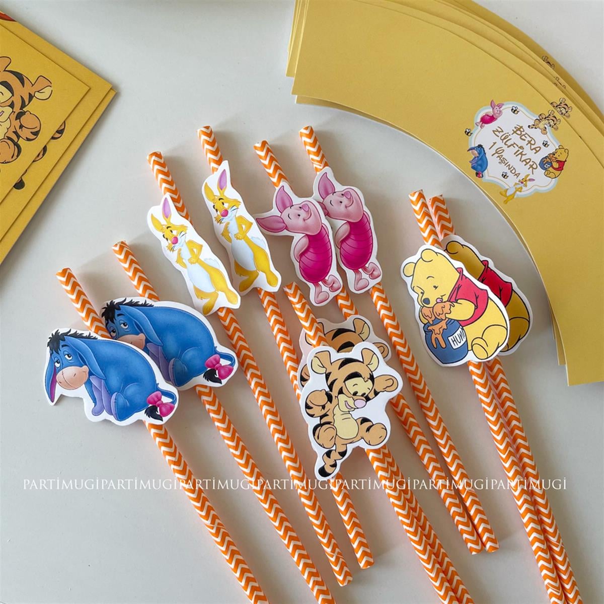 Winnie The Pooh Temalı Pipet