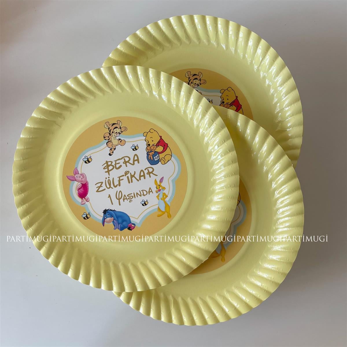 Winnie The Pooh Temalı Tabak