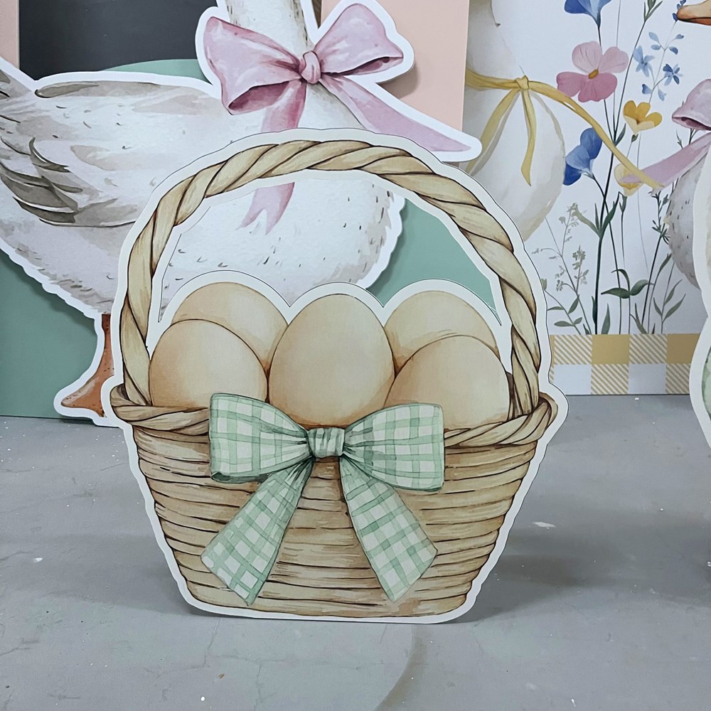 Yumurta Sepeti Baby Shower Ayaklı Maket