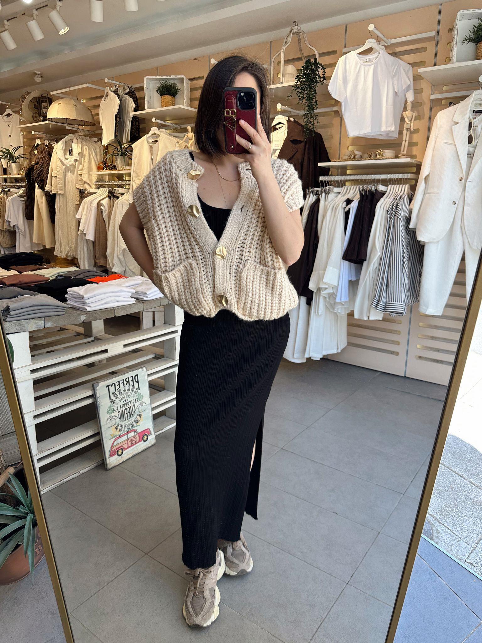 90139 Siyah Askılı Elbise