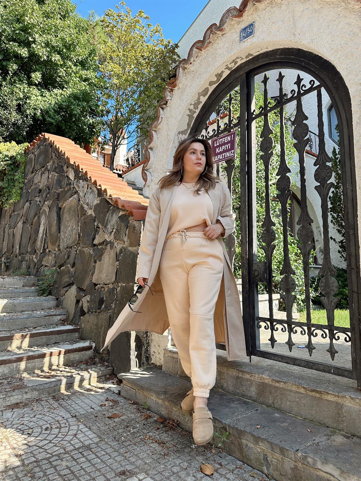 Bej Trençkot  | StrawberryWear