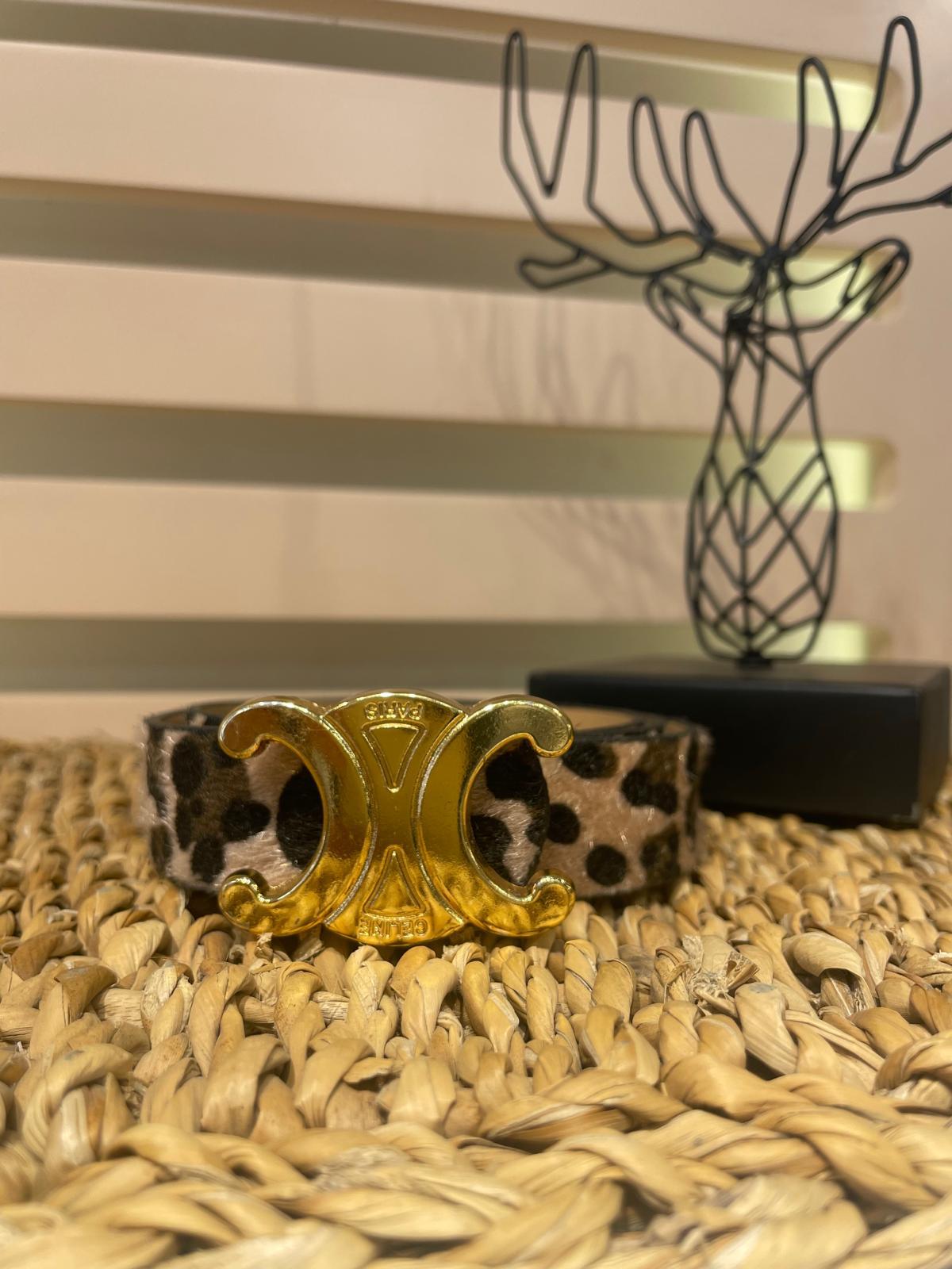 Celine Leopar Desenli Kemer
