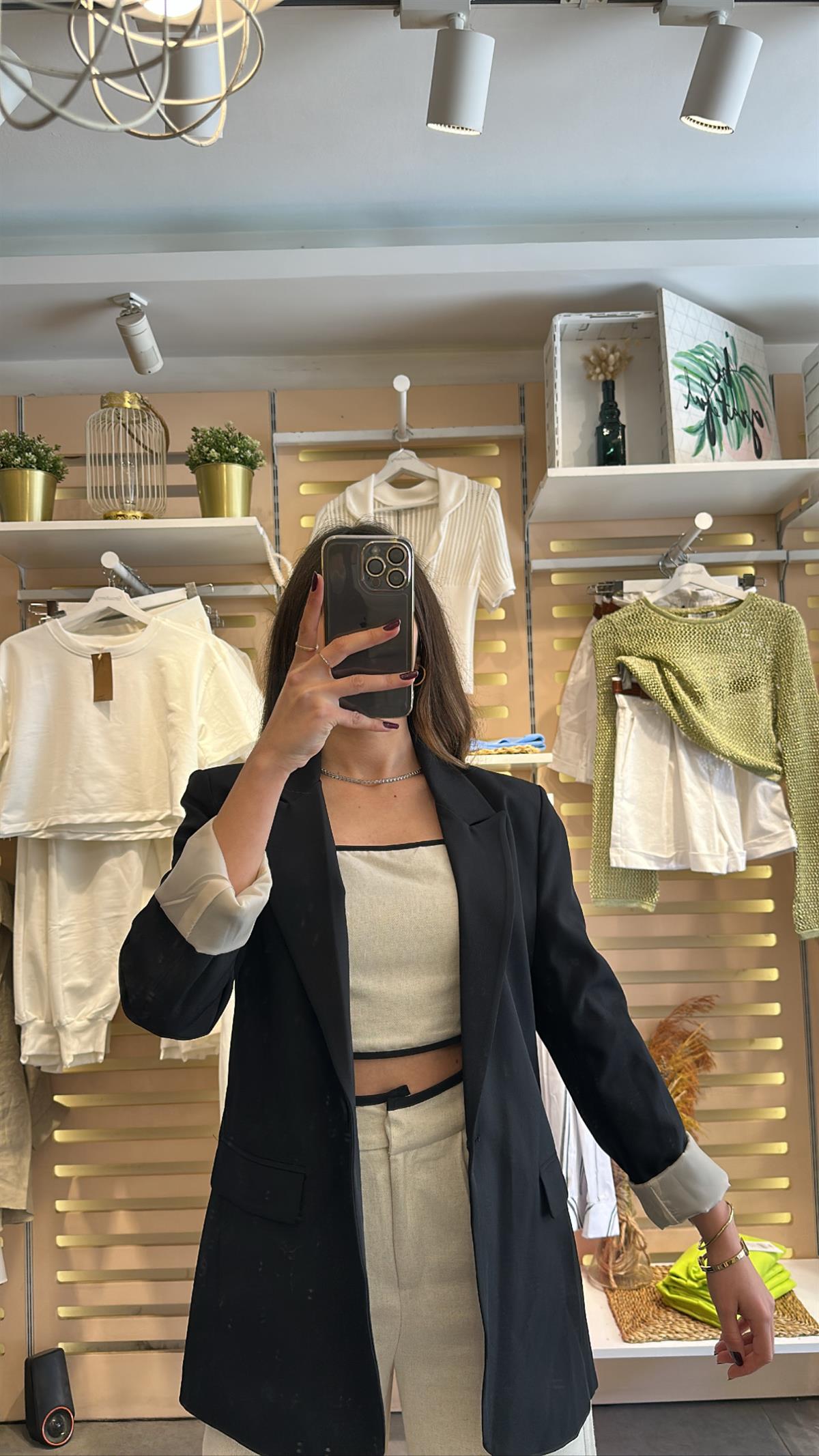 Siyah Blazer Ceket | StrawberryWear