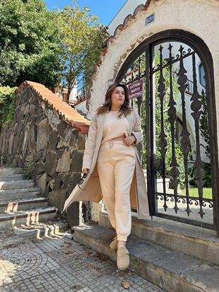 Bej Trençkot  | StrawberryWear