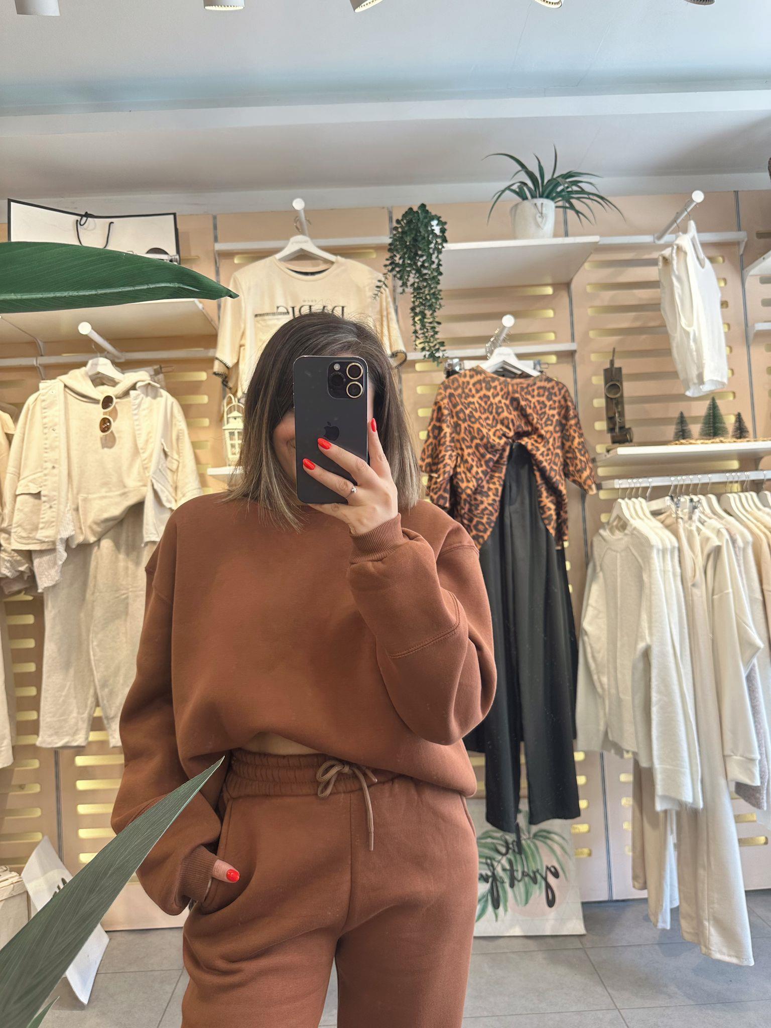 Kahverengi Sweatshirt