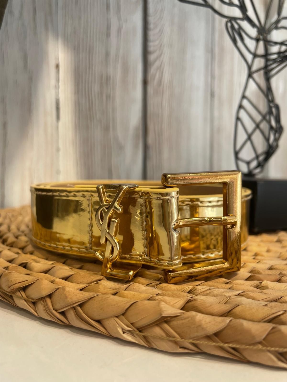 YSL Altın Sarısı Kemer 