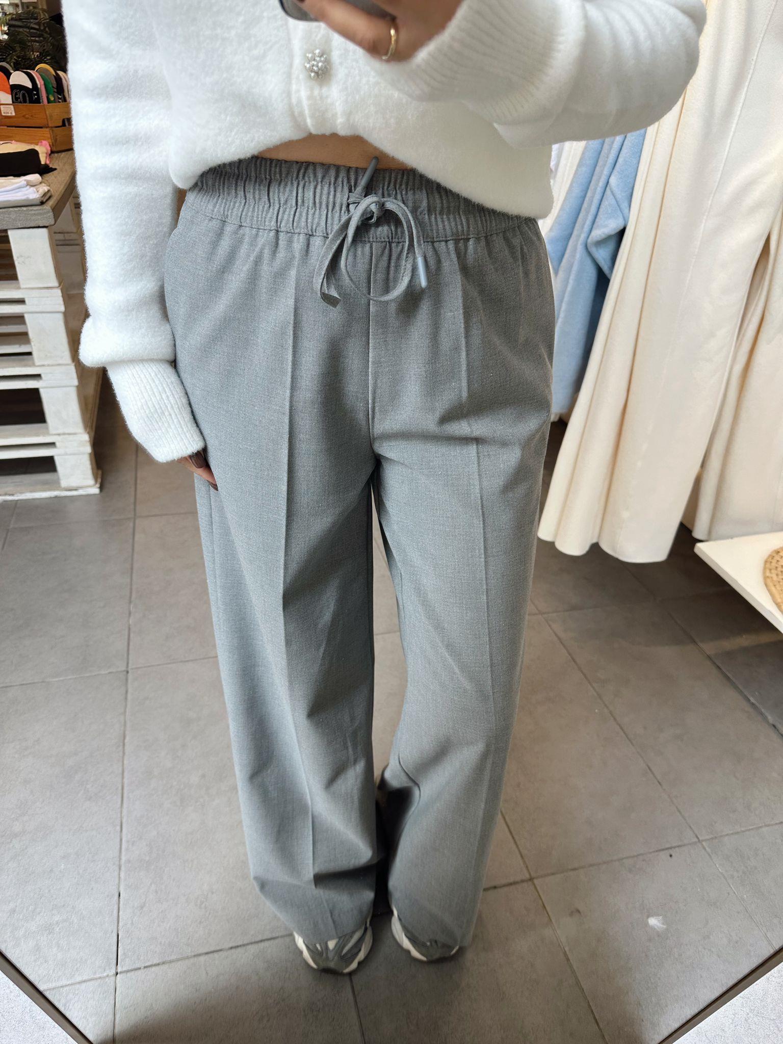 71556 Büzgü Bağlı Pantolon 