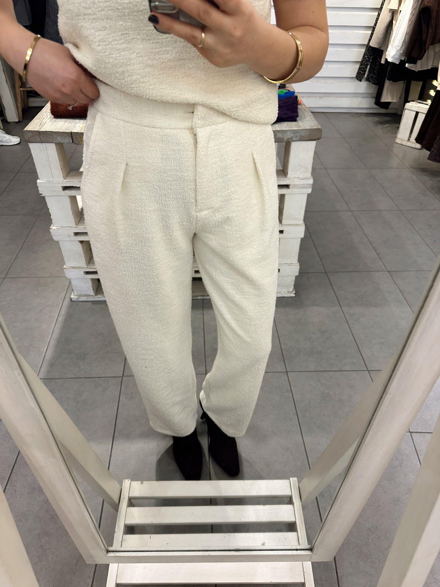 Buklet Kumaş Pantolon