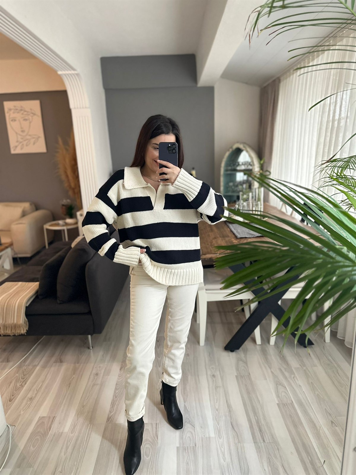 Gabardin Mom Jean  | StrawberryWear