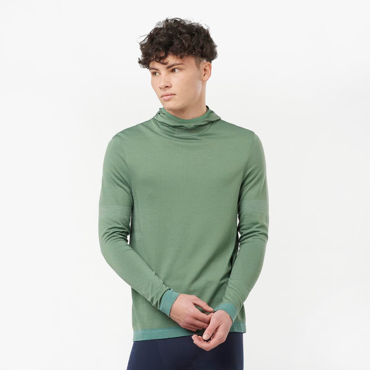 LC2118000-OUTSPEED WOOL HOODIE M