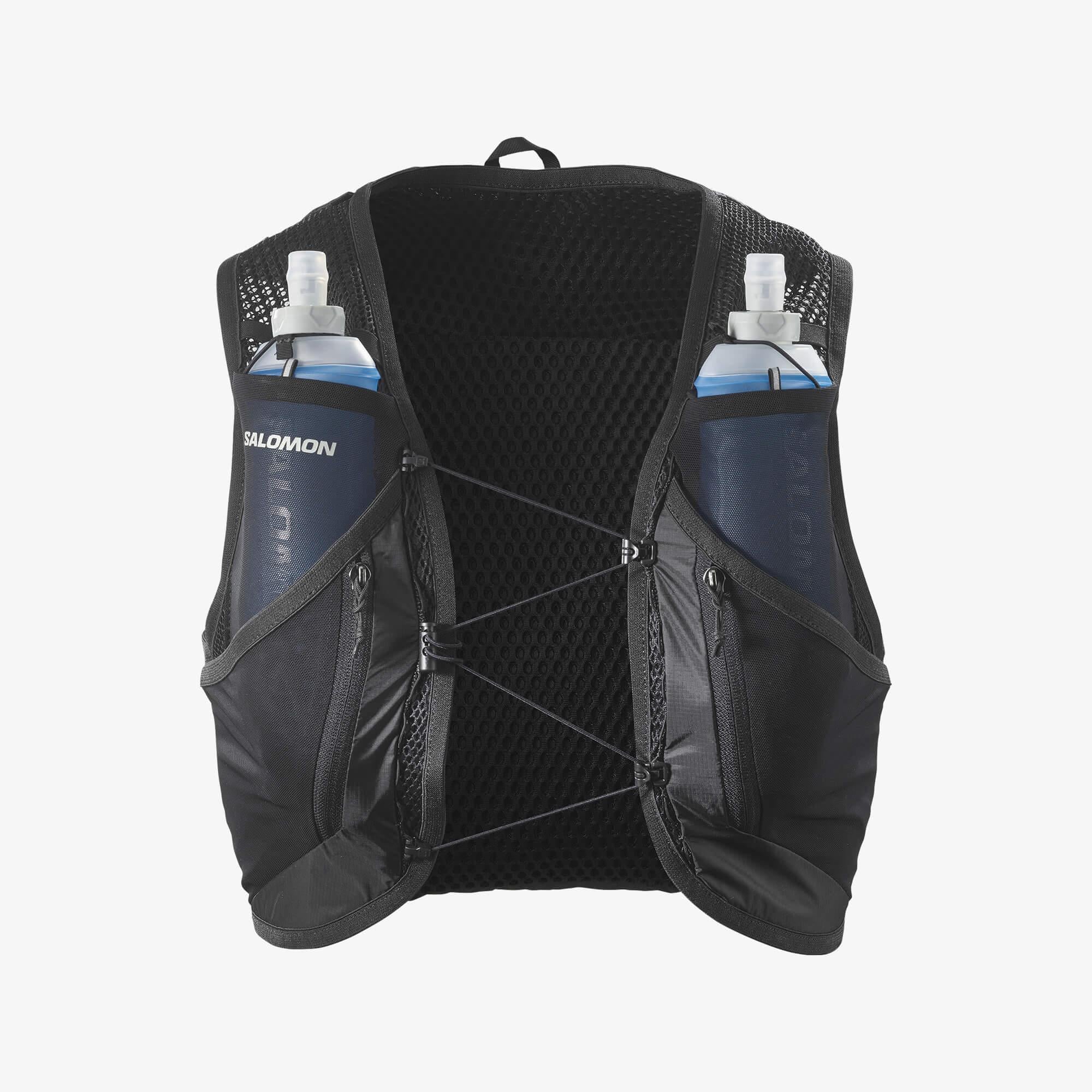 SALOMON ACTIVE SKIN 12 ブラック S Salomon ACTIVE SKIN 12 SET Unisex Suluklu Koşu Çantası Black LC2177400