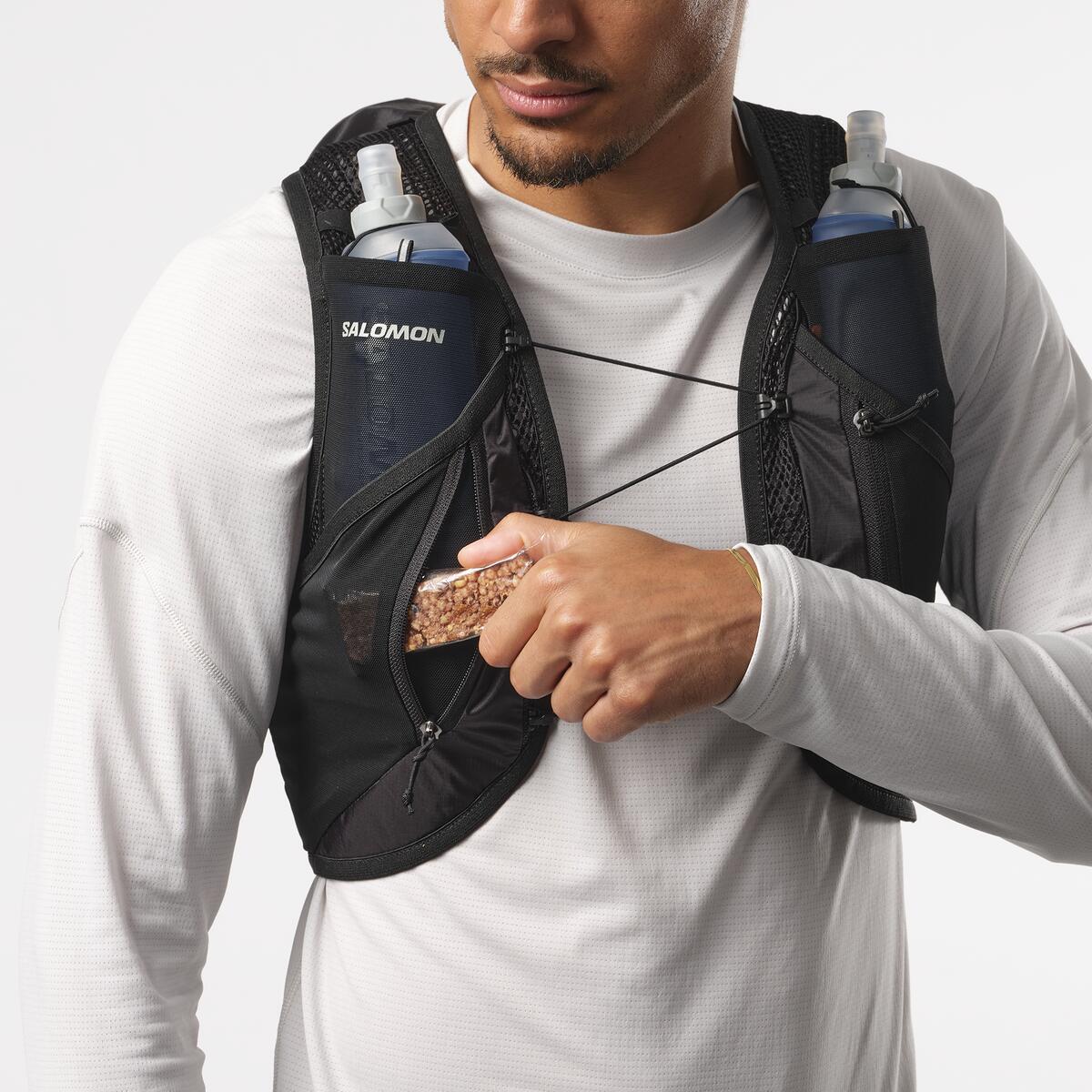 Salomon ACTIVE SKIN 12 Koşu Çantası Black LC2177400
