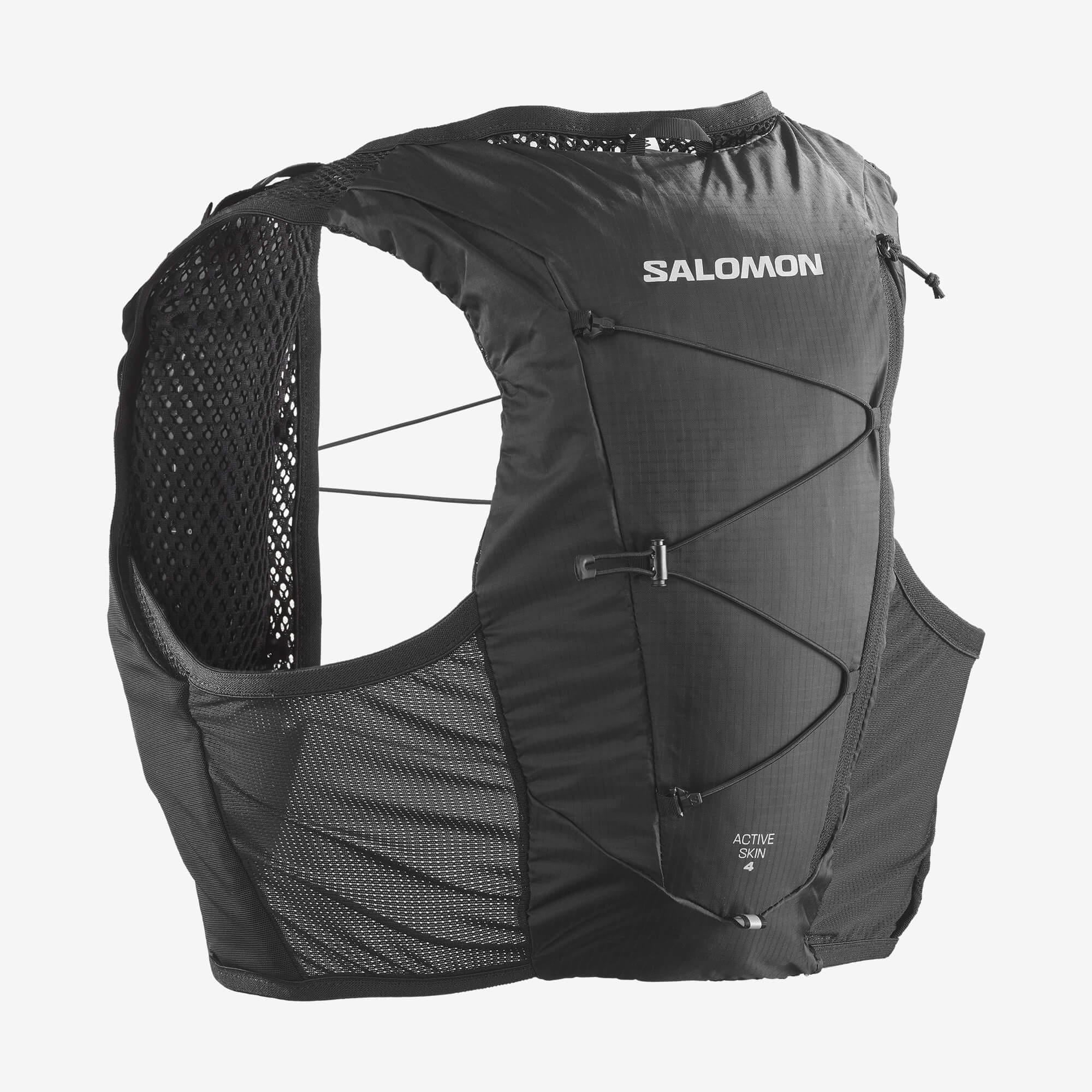SALOMON ACTIVE SKIN 4 ブラック Salomon ACTIVE SKIN 4 Koşu Çantası Black LC2093800