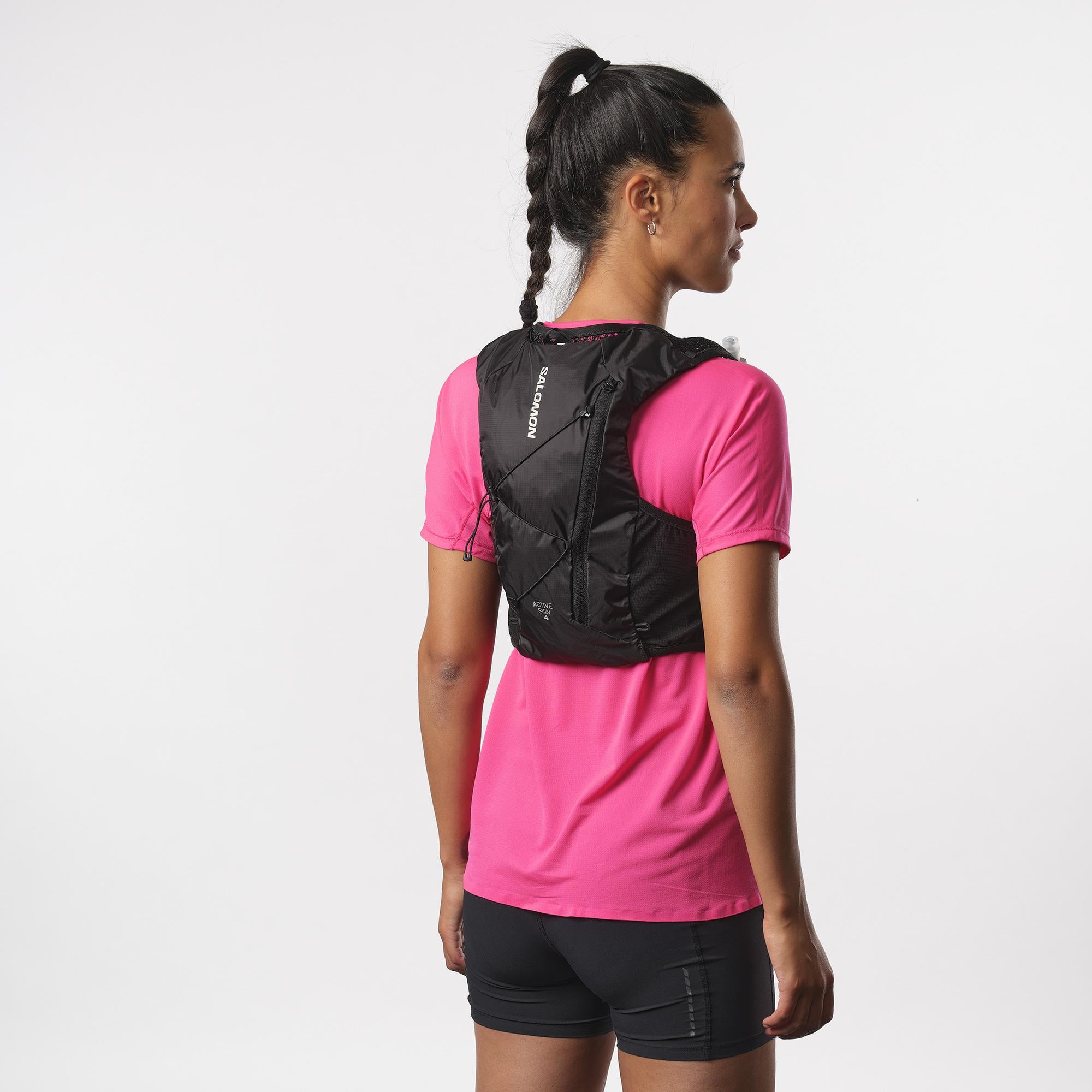 Salomon ACTIVE SKIN 4 Koşu Çantası Black LC2205400