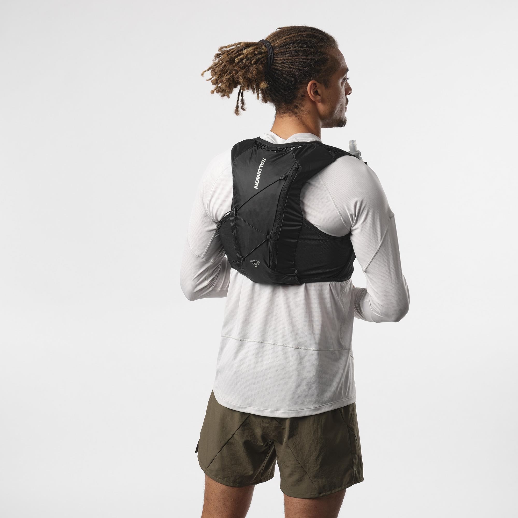 Salomon ACTIVE SKIN 4 Koşu Çantası Black LC2205400