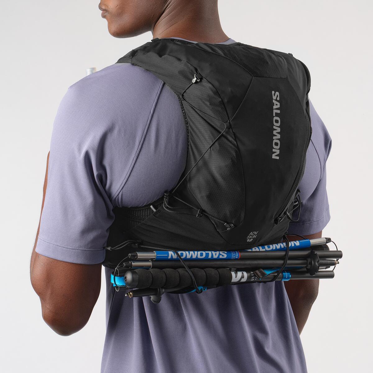 kazaky です。 SALOMON ADV SKIN 12 ブラック Salomon ADV SKIN 12 Koşu Çantası Black LC2464300