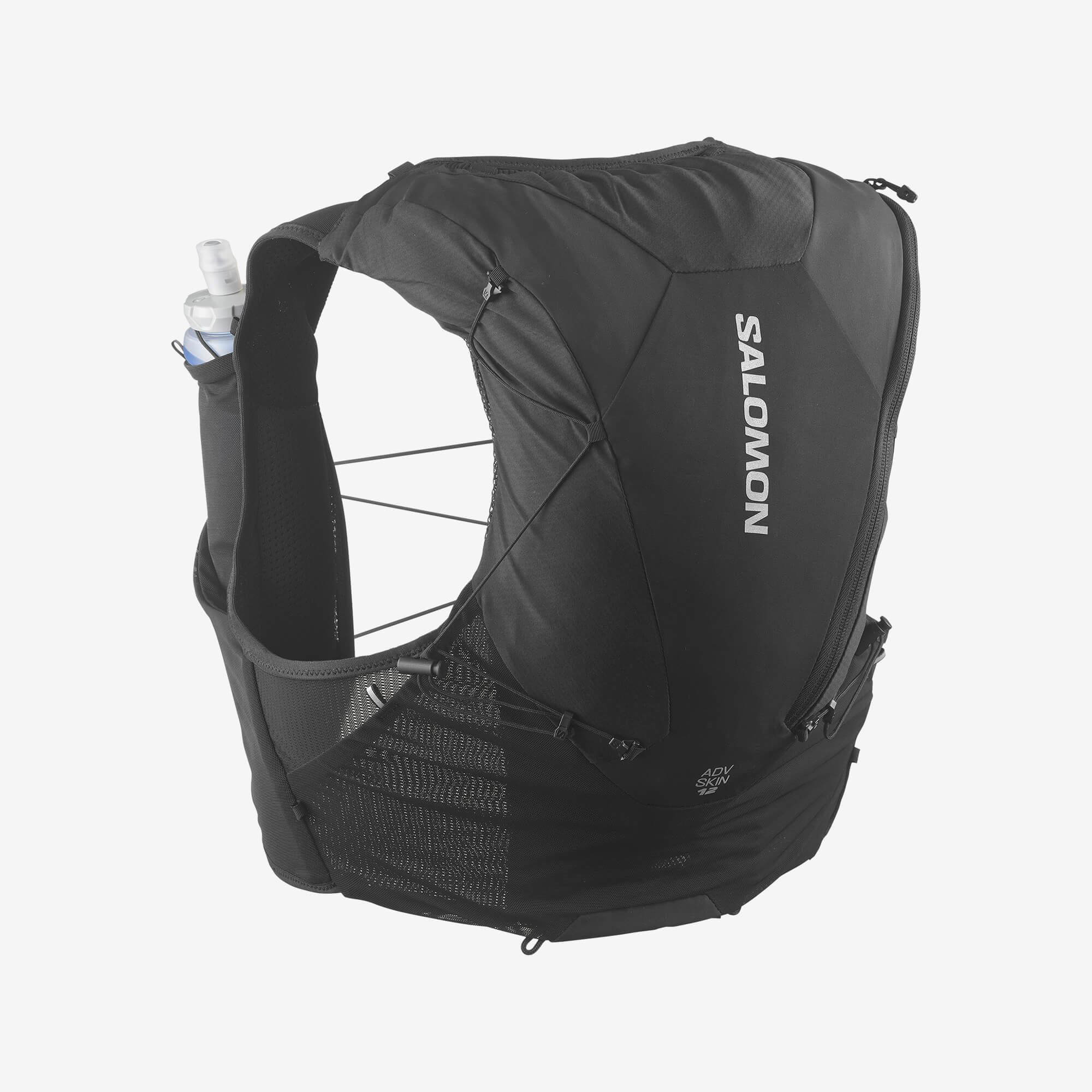 サロモン SALOMON ADV SKIN 12 M Salomon ADV SKIN 12 Koşu Çantası Black LC2464300