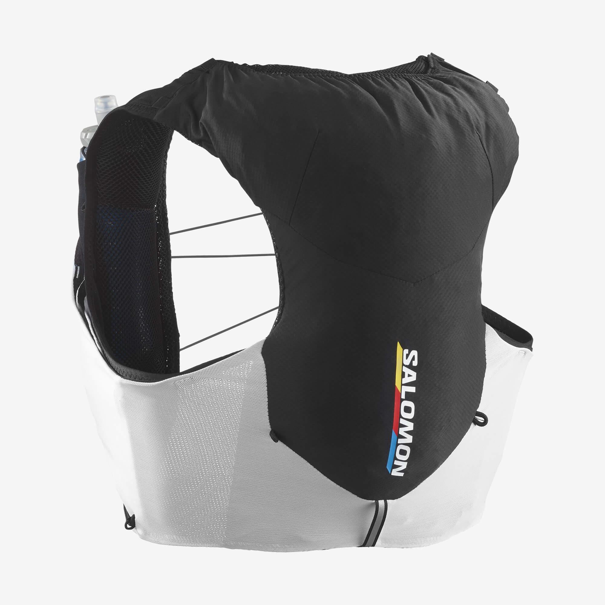Salomon adv skin サイズ S Salomon Adv Skin 5 Race Flag Koşu Yeleği - Siyah