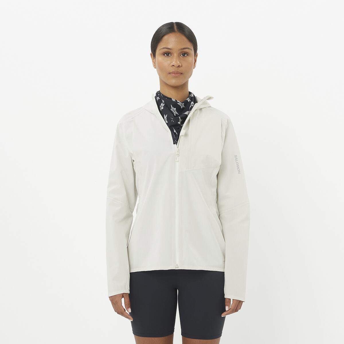 SALOMON BONATTI TRAIL - ICICLE /サイズL Salomon BONATTI TRAIL Kadın Yağmurluk Icicle LC2672900