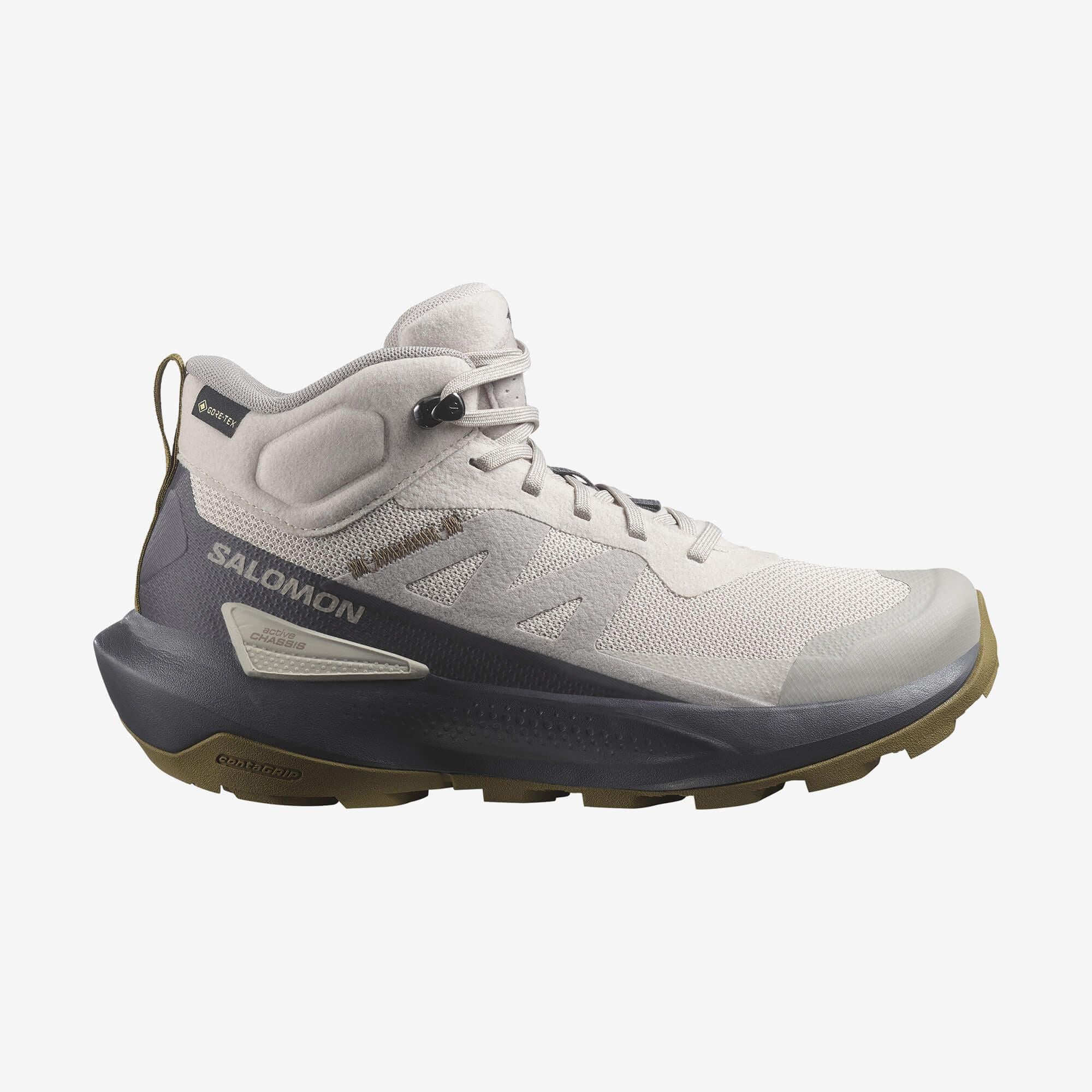エリック Salomon Elixir Activ Mid Gore-Tex Kadın Outdoor Botu - Beyaz