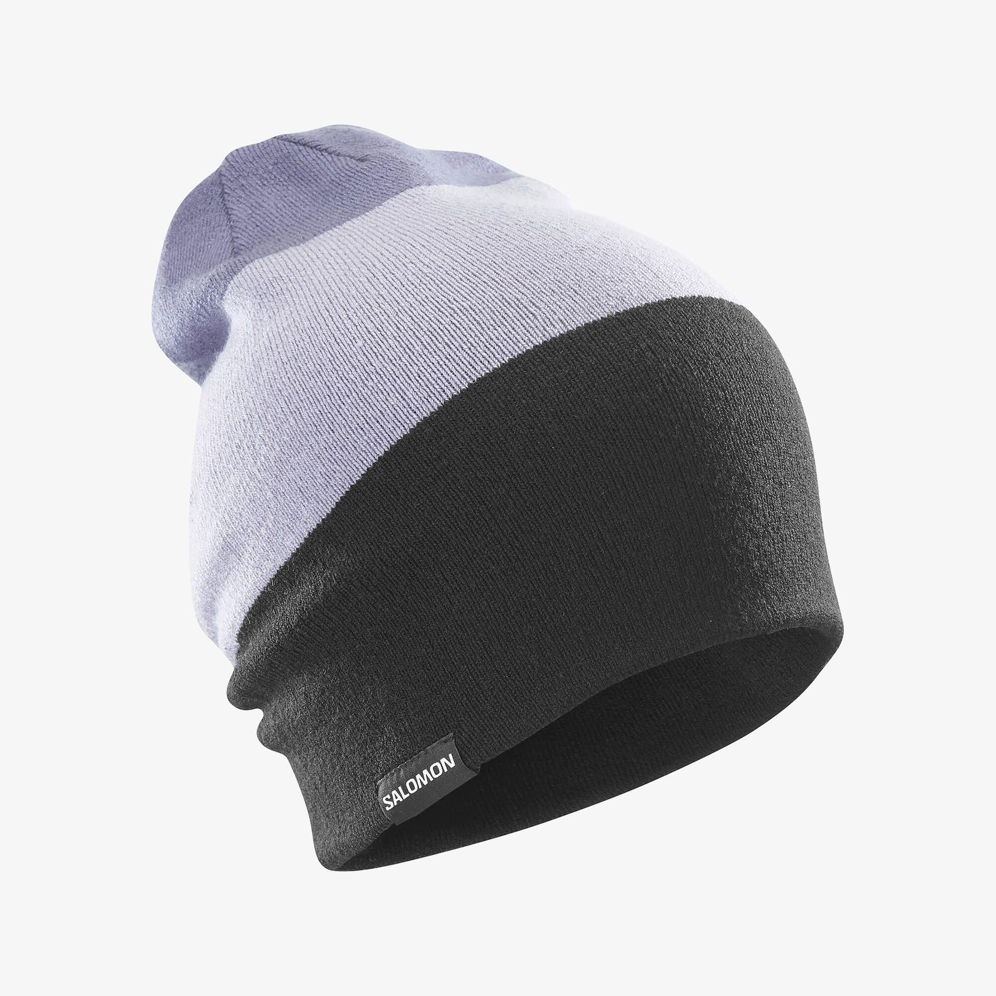 Salomon FLATSPIN REVERSIBLE BEANIE Bere Deep Black LC2630600