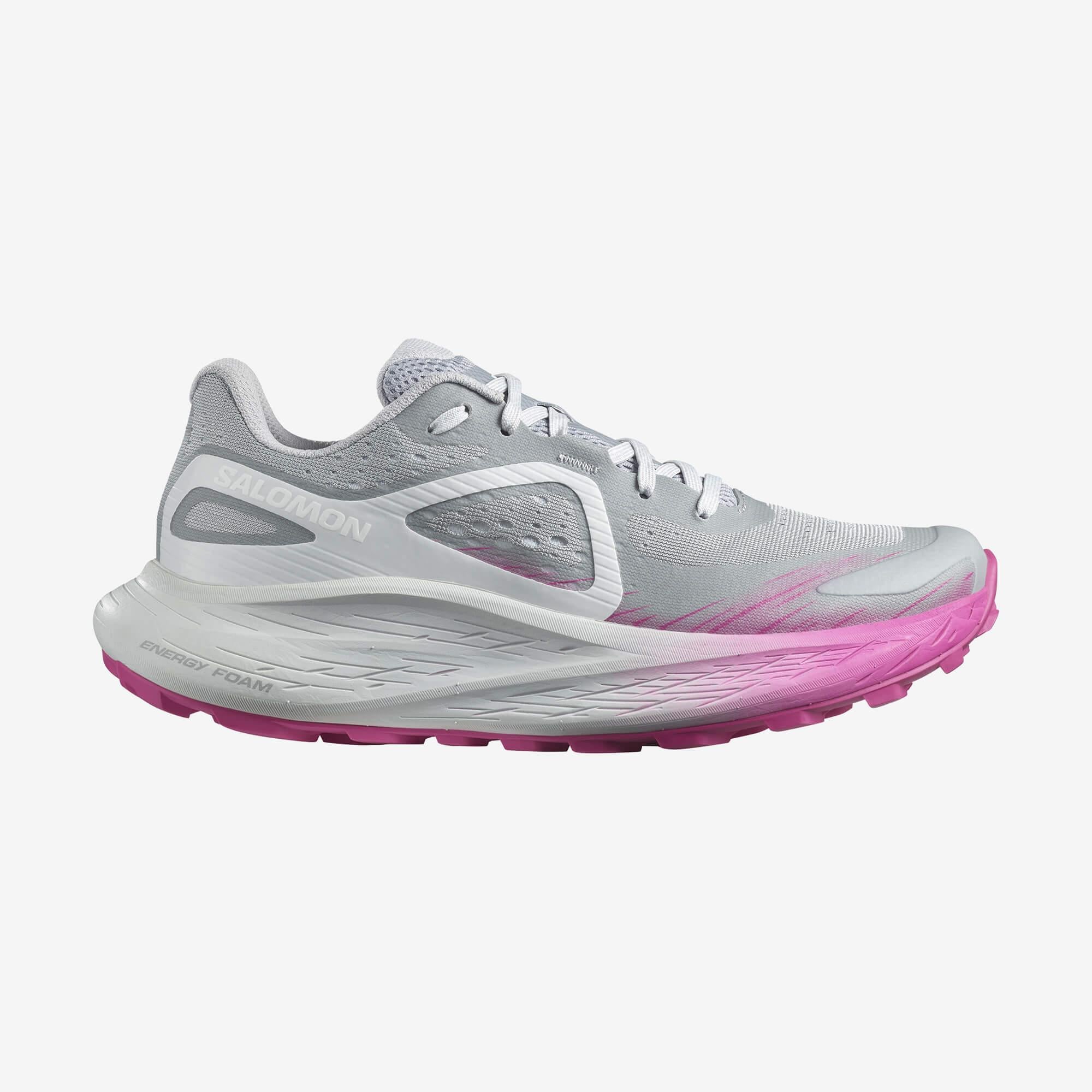SALOMON GRACE 140 × FLUX PR S Salomon Glide Max Tr Kadın Koşu Ayakkabısı - Gri