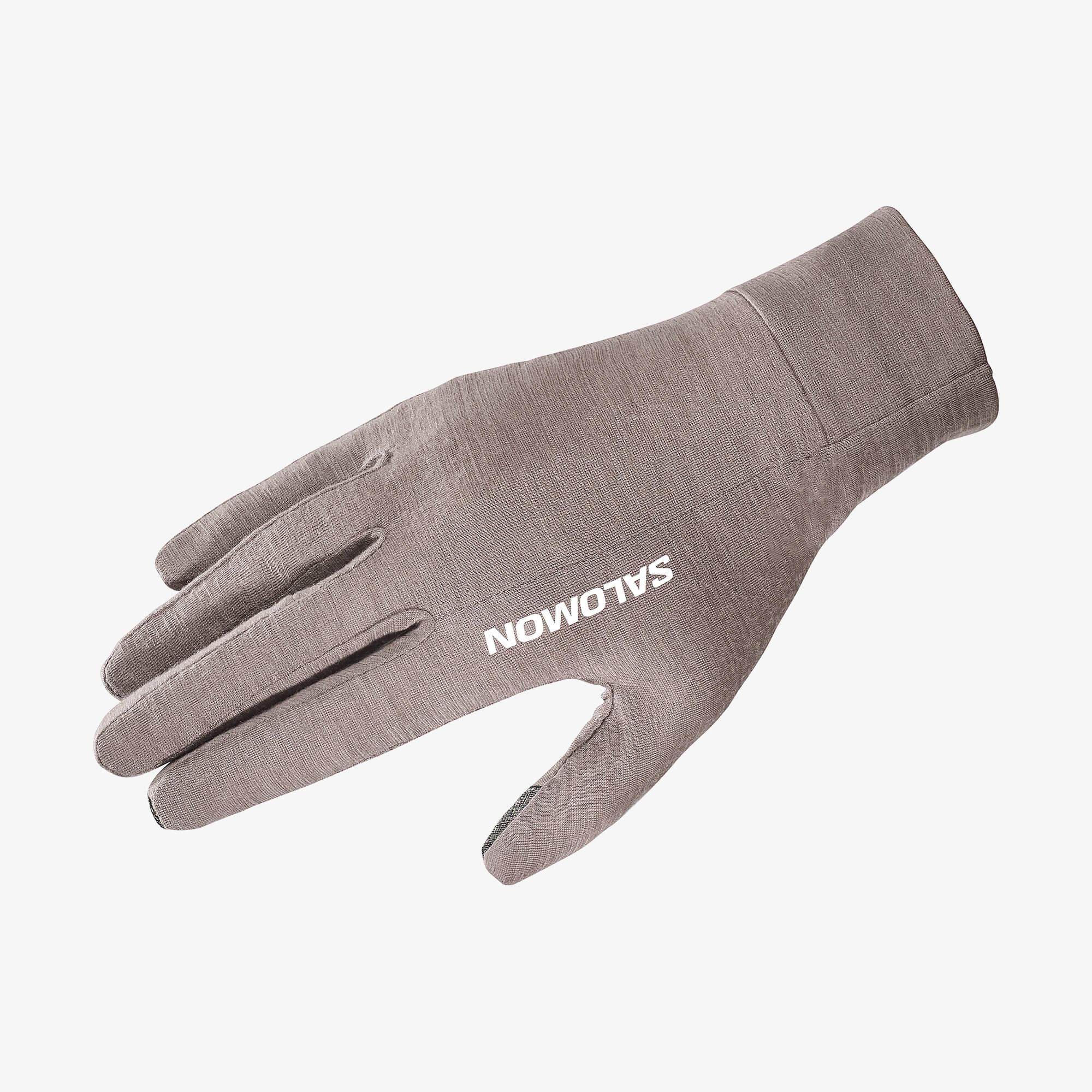 Salomon MERINO GLOVES Unisex Eldiven Iron LC2600200