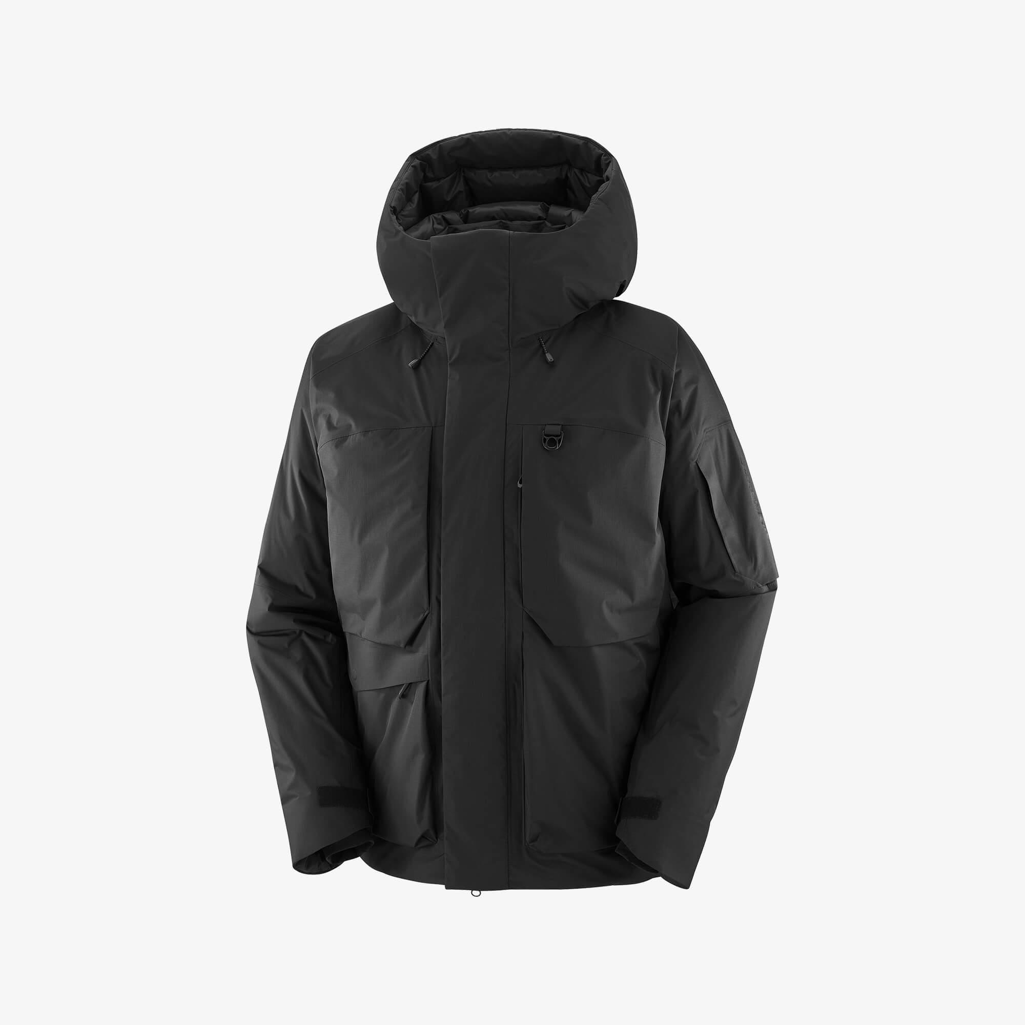 Salomon OUTLIFE WATERPROOF DOWN Erkek Outdoor Montu Deep Black
