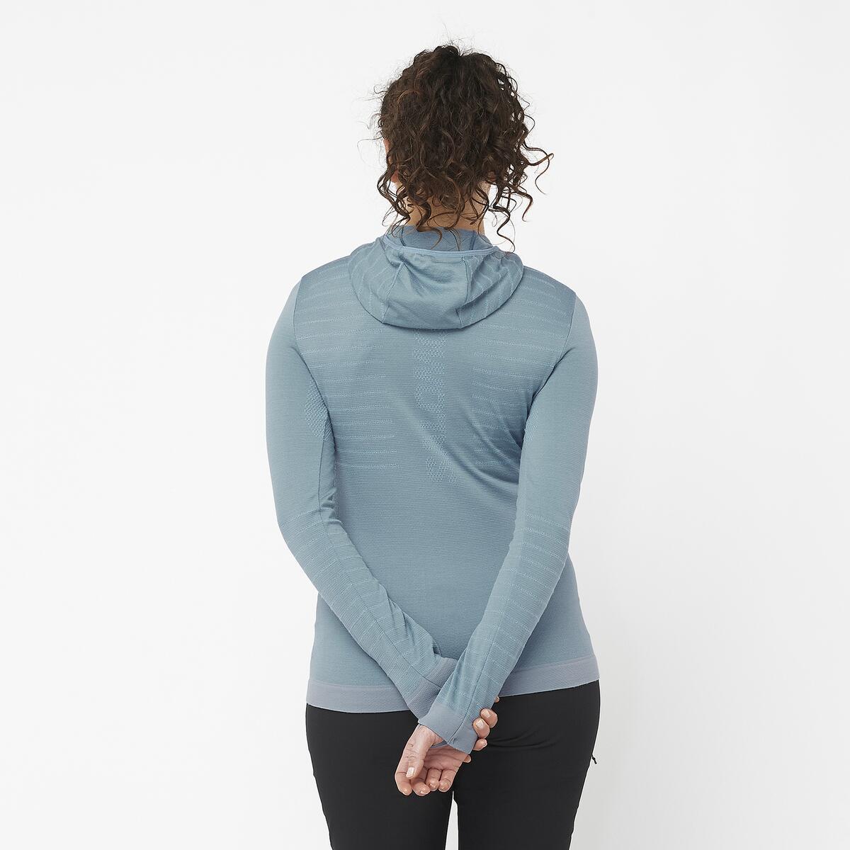 Salomon Outspeed Wool Kadın Termal İçlik - Mavi