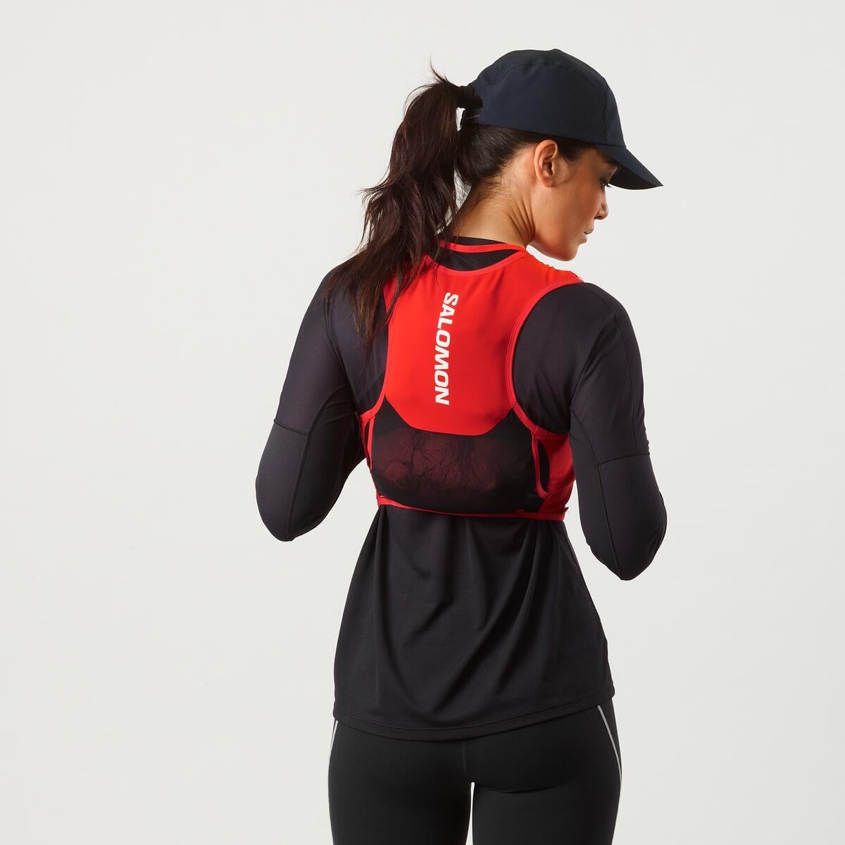 Salomon Sense Pro 6 Koşu Yeleği - Kırmızı