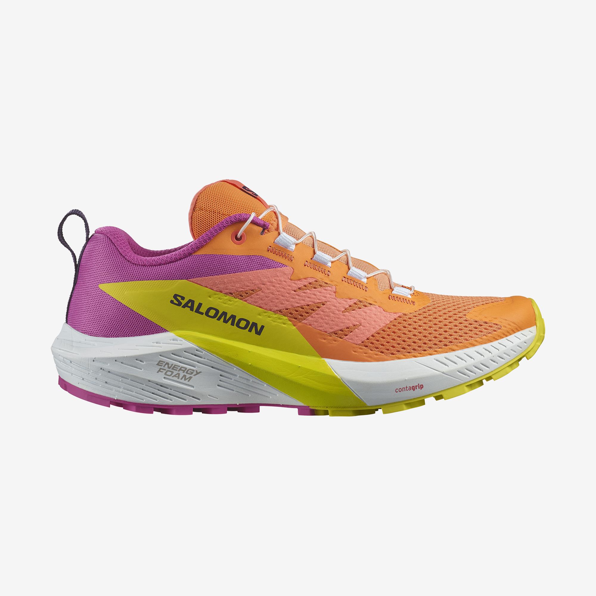 Salomon Sense Ride 5 Kadın Koşu Ayakkabısı - Turuncu