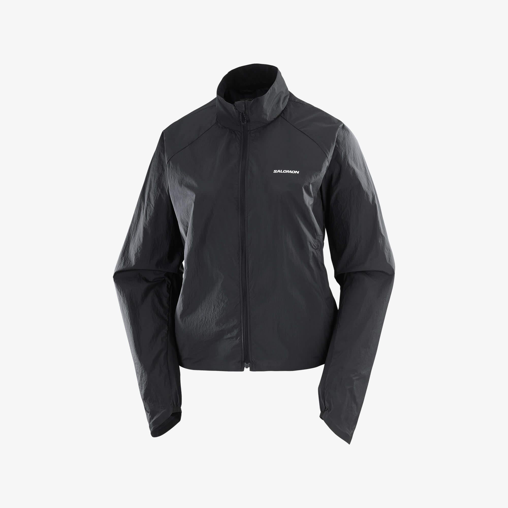 【24時間以内発送】SALOMON SHAKEOUT FLY Salomon SHAKEout FLY Kadın Rüzgarlık Deep Black LC2417100