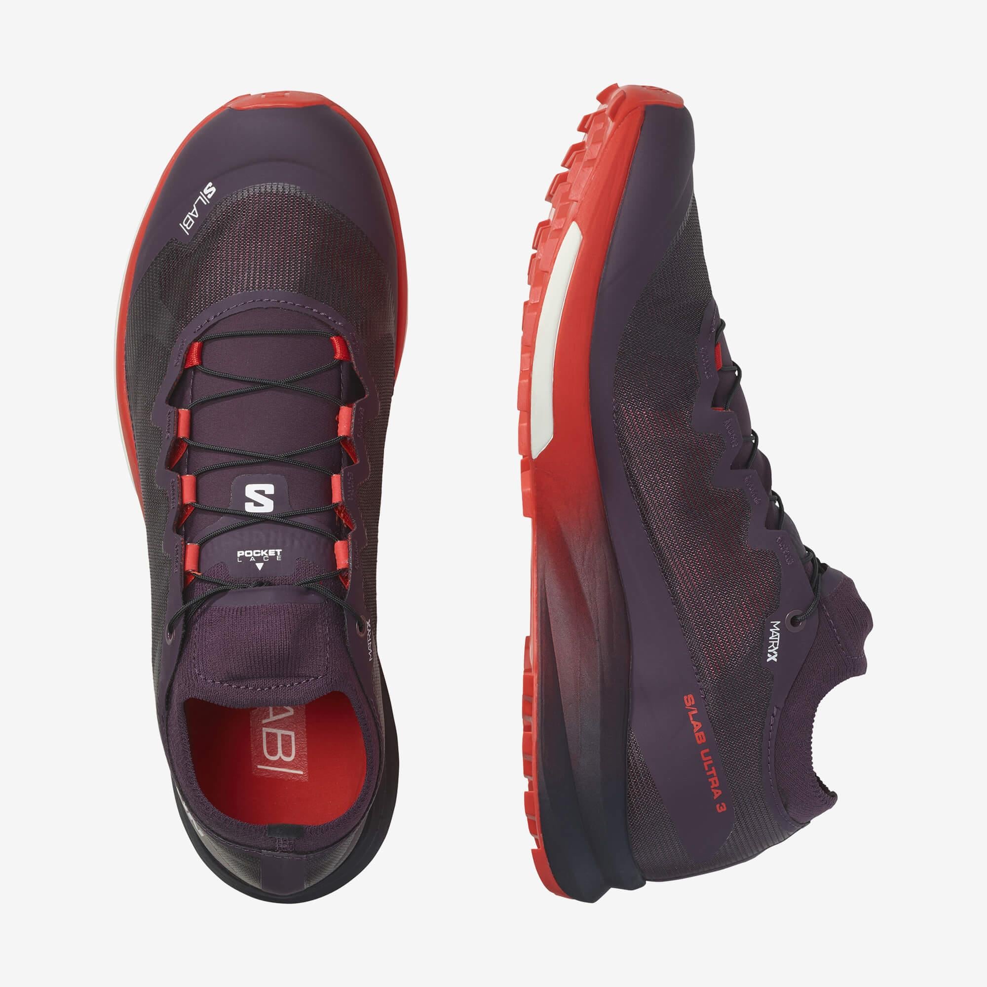 Salomon S/LAB Ultra 3 V2 Unisex Koşu Ayakkabısı - Kırmızı